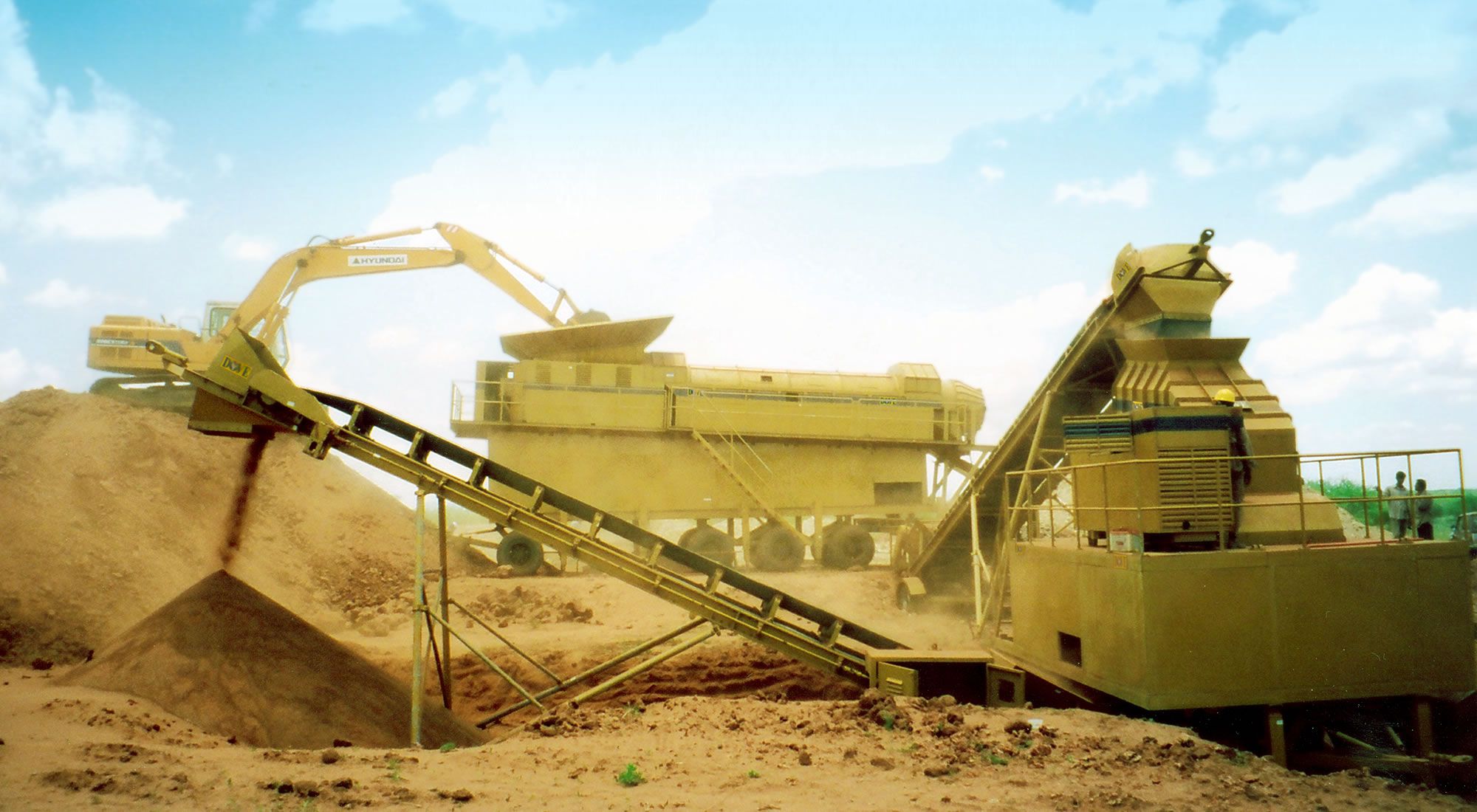 مشاوره و اجرای خط تولید کنسانتره آهن به روش خشک